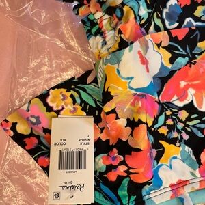 Floral Print swim with Vibrant Colors